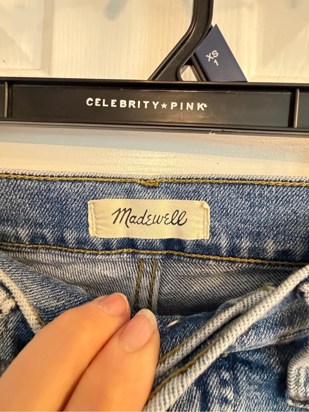 Madewell The Perfect Vintage Straight Crop Jeans Size 26 - Picture 4 of 9
